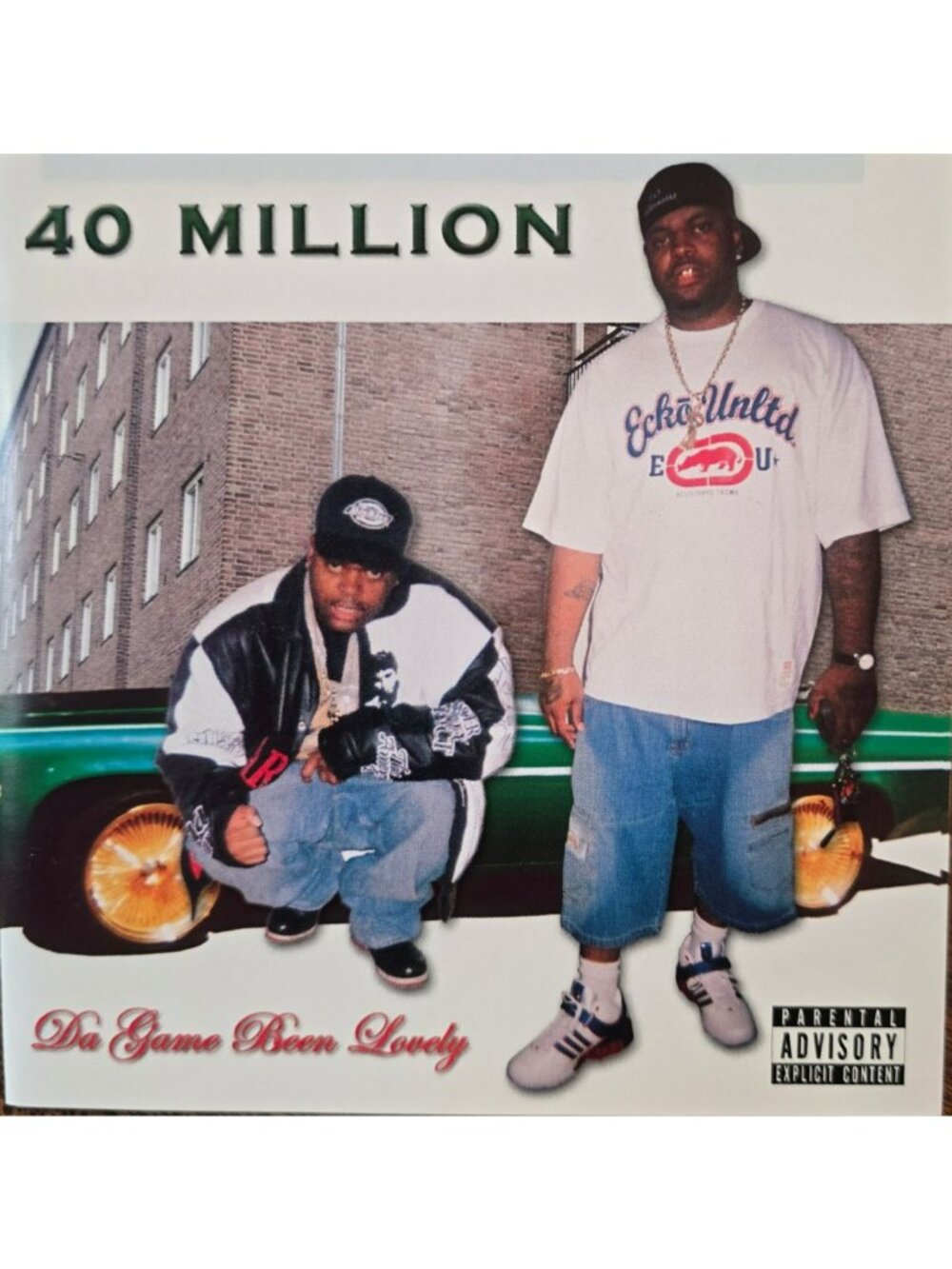 40 Million Da Game Been Lovely CD 2005 Hip-Hop Album Explicit Content  37928cd